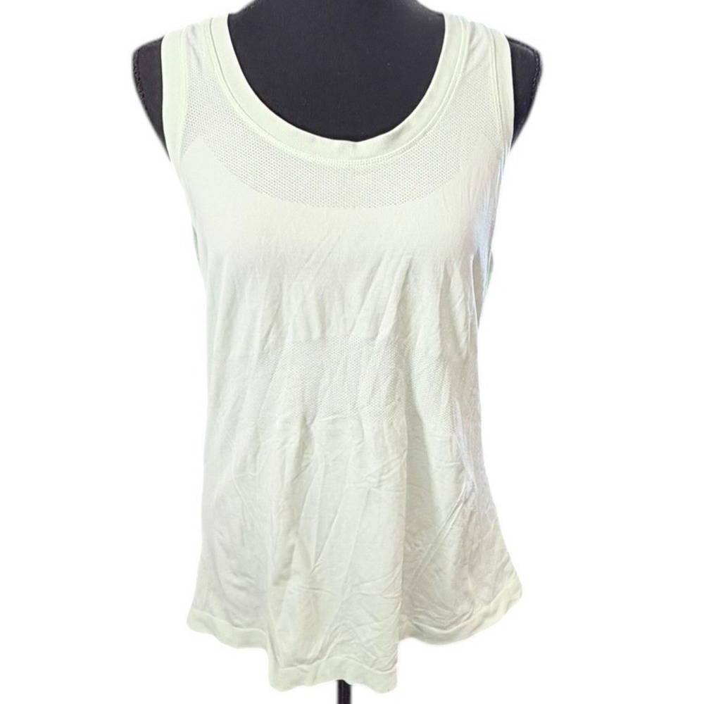 Athleta Momentum Seamless Racerback Tank Mint Green Athletic Top Womens XL